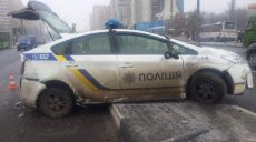 За год харьковские патрульные 55 раз попали в ДТП