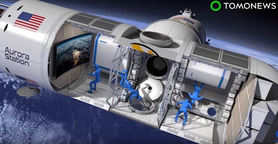 Через 2-3 года в мире планируют открыть первый космический отель