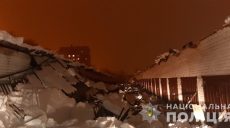 В Харькове два человека травмированы из-за обвала крыши (фото)
