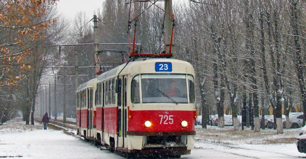В Харькове трамваи на один день изменят маршрут