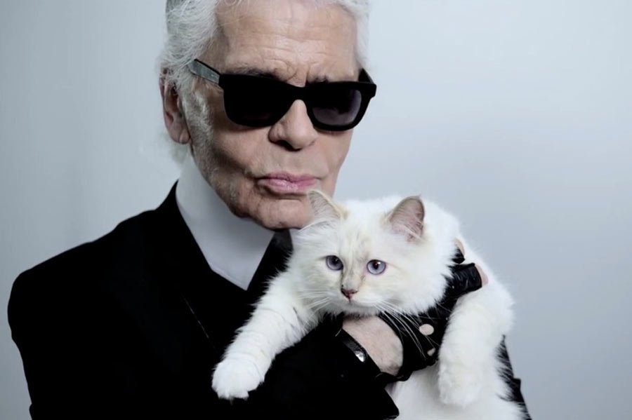 «Икона стиля» Карл Лагерфельд завещал захоронить его прах вместе с прахом матери и любимой кошки