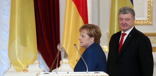 Меркель поддерживает Порошенко, но Россия останется партнером Германии