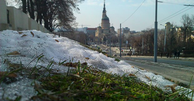 Завтра в Харькове будет до трех градусов тепла