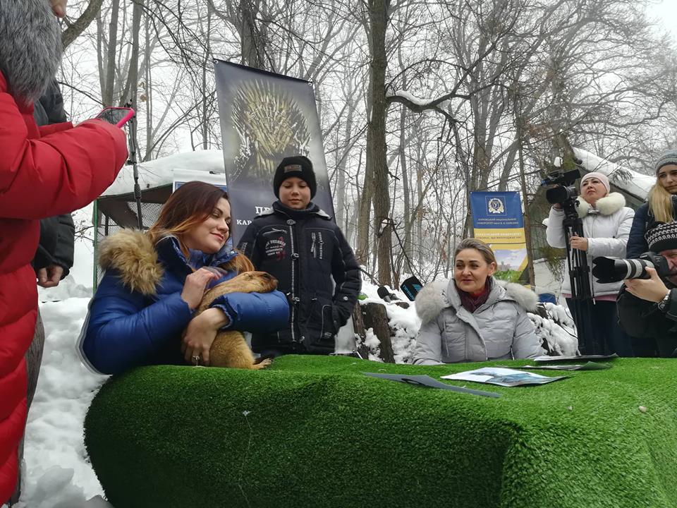 Харьковский сурок предсказал позднюю весну