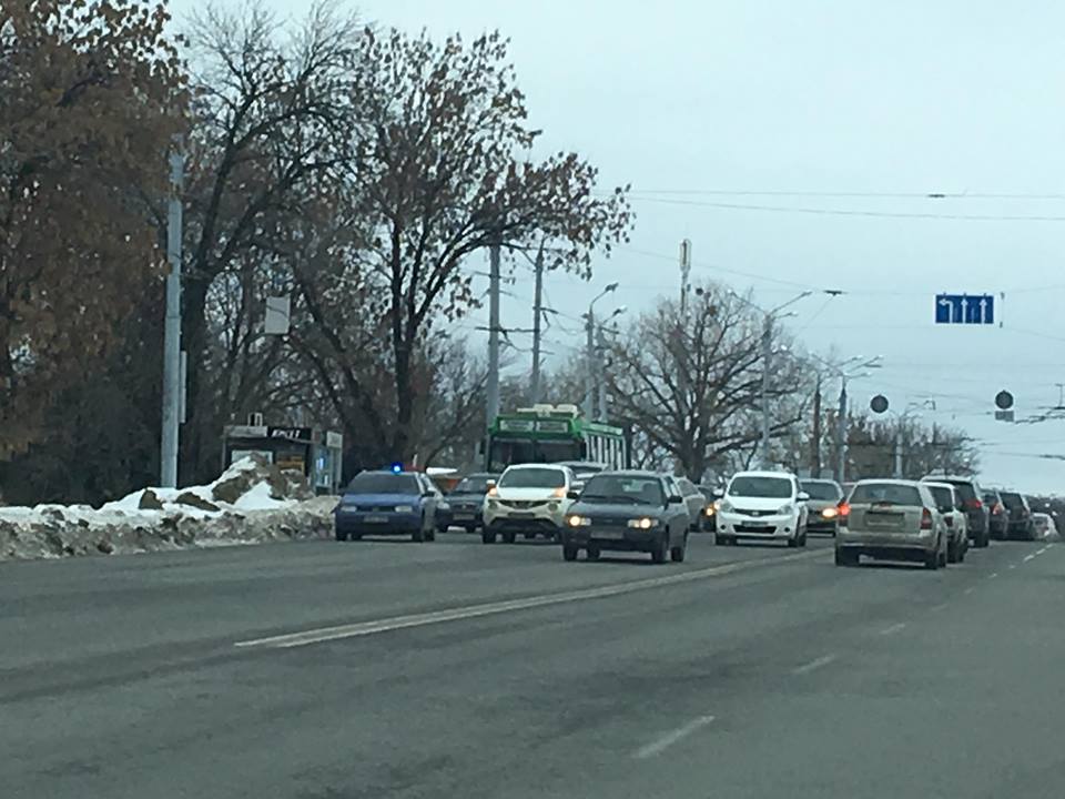 Тройное ДТП на Сумской (фото)