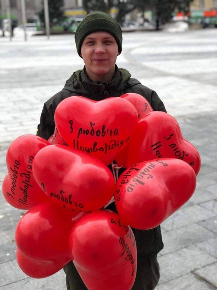 «Наши сердца для Вас»: харьковские нацгвардейцы проведут флеш-моб