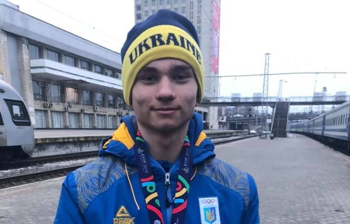 В Харькове встретили бронзового призера ЕЮОФ-2019 Степана Кинаша