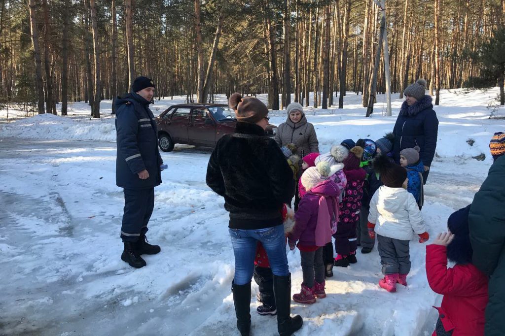 На Харьковщине спасатели «эвакуировали» детский сад (фото)