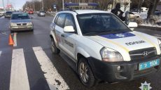 Автомобиль полиции охраны попал в ДТП (фото)