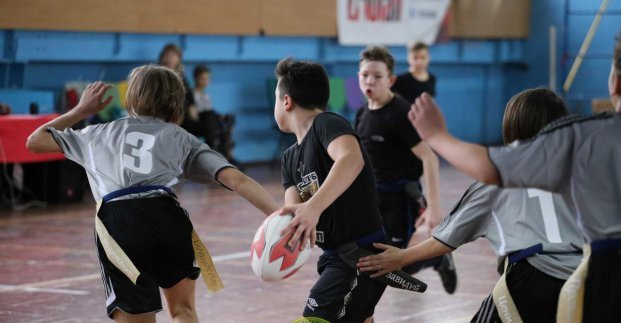 В Харькове определяют лучших регбистов среди школьников