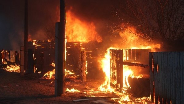 Пожар в Харьковской области: погибло два человека
