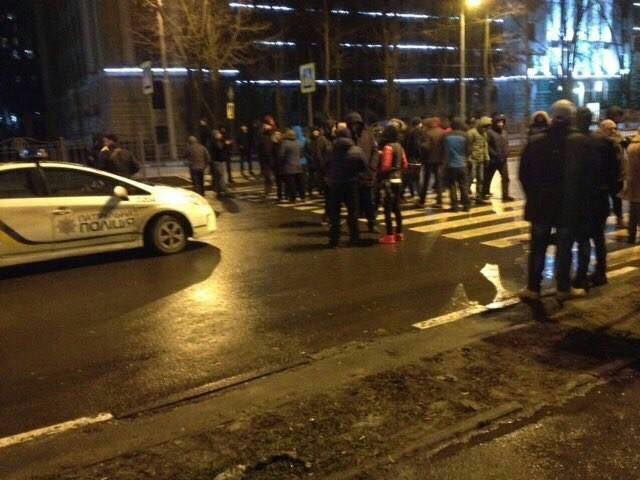 Полиция обеспечила безопасность во время ночного перекрытия движения на проспекте Науки