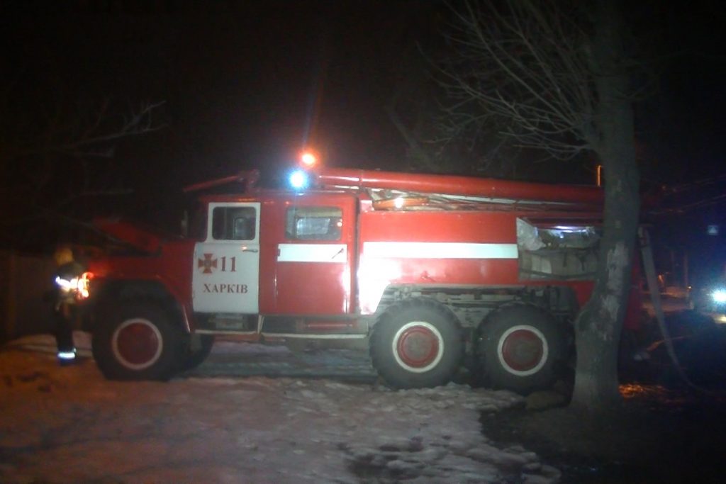 В Харькове на пожаре погибла пожилая женщина