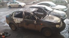 За сутки на Харьковщине подожгли несколько автомобилей