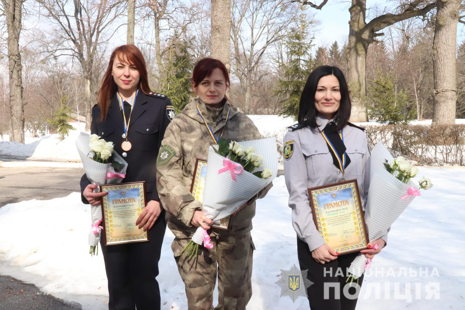 На Харьковщине определили самых метких сотрудниц полиции