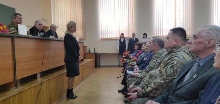 Светличная приняла участие в форуме ветеранов