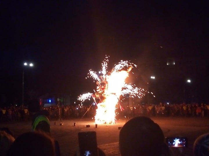 В Харькове сожгли чучело Марены и закончили праздновать Масленицу (фото)