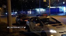 На Гвардейцев-Широнинцев столкнулись патрульный автомобиль и легковушка (фото)