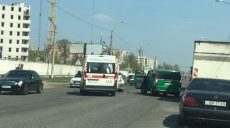 На Шевченко Mercedes врезался в Fiat (фото)