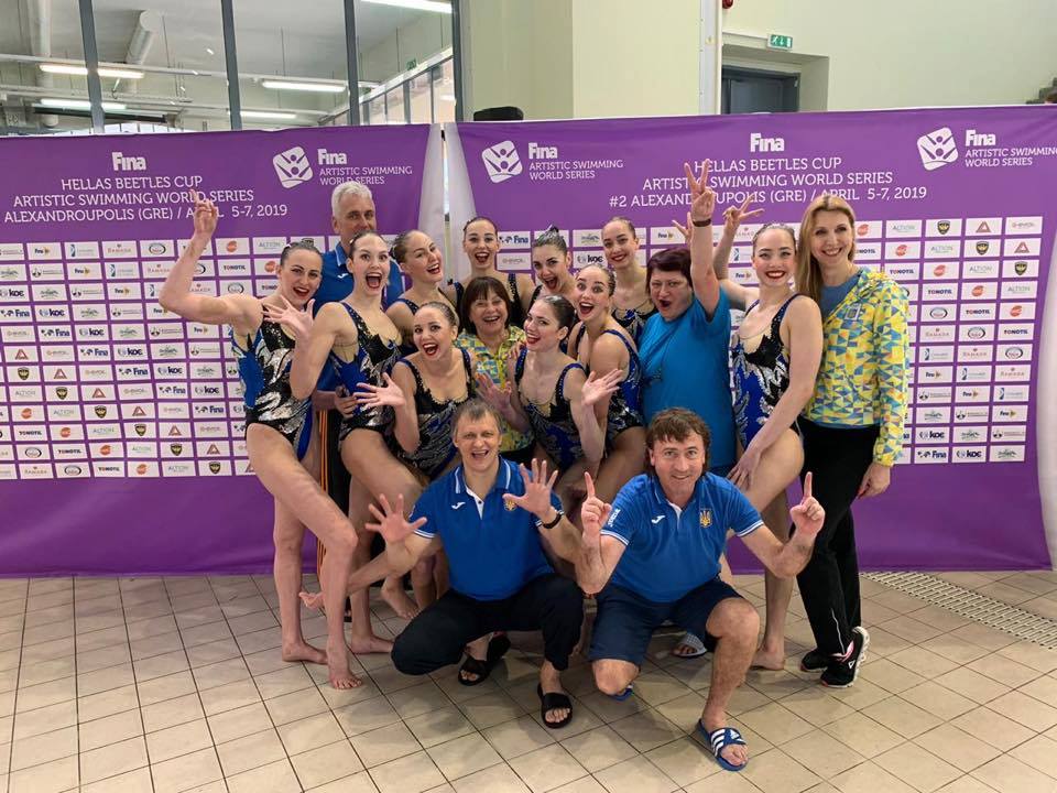 Харьковские синхронистки выиграли пять золотых медалей