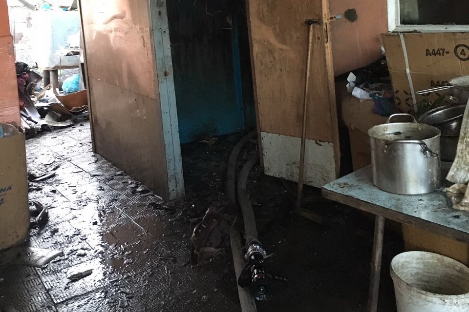 На Харьковщине произошел пожар в частном домовладении (фото)