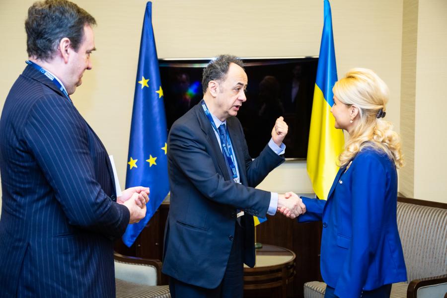 Юлия Светличная и Хюг Мингарелли обсудили направления дальнейшего сотрудничества Харьковщины и ЕС