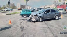 На Гагарина столкнулись два автомобиля