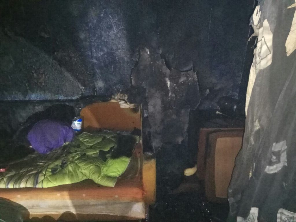 В Харькове в результате пожара погиб мужчина (фото)