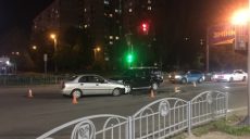 На Салтовке лобовое столкновение (фото)