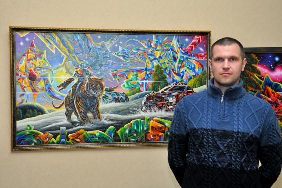 Харьковчан приглашают на встречу с автором выставки живописи «Измерение»
