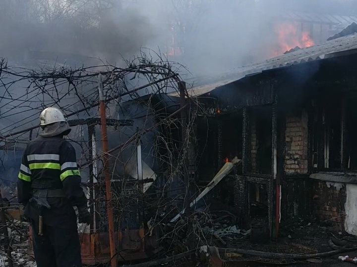 На Харьковщине на пожаре погиб мужчина
