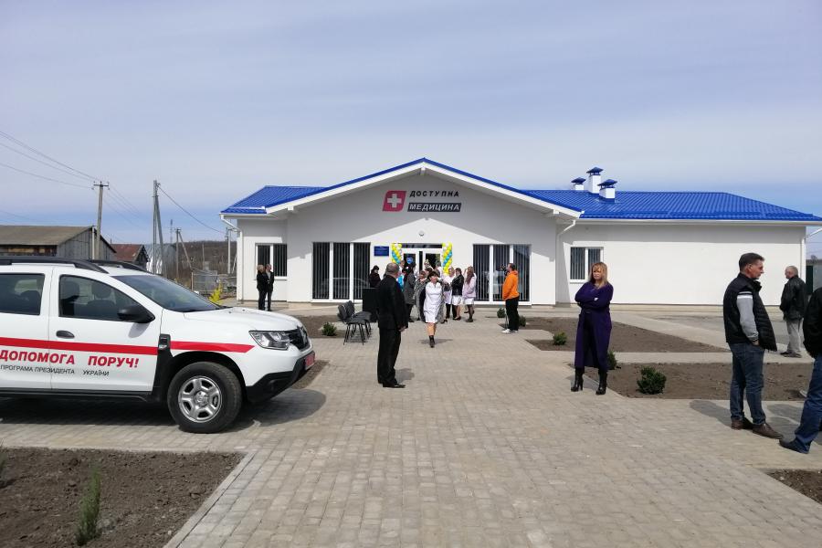 В Краснокутском районе открыли новую сельскую амбулаторию (фото)