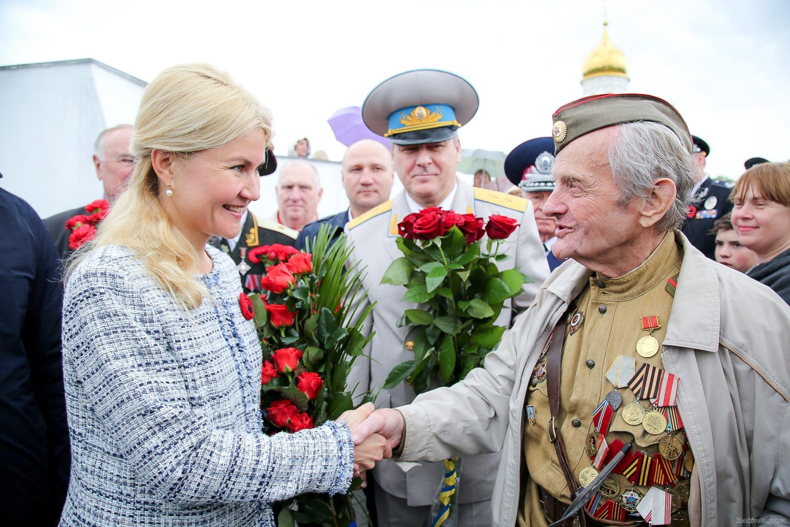 У Дергачівському районі відбулись заходи з нагоди Дня перемоги над нацизмом у Другій світовій війні (відео)