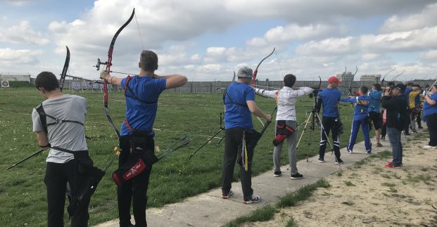 В Харькове проходят Всеукраинские соревнования по стрельбе из лука