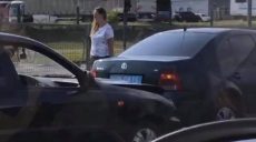 На Гагарина полицейский автомобиль попал в ДТП