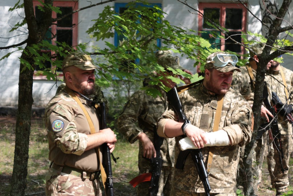 В каждом районе Харьковщины укомплектованы обороноспособные подразделения территориальной обороны (фото)