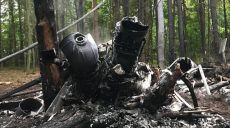 Обнародованы фотографии с места падения армейского вертолета