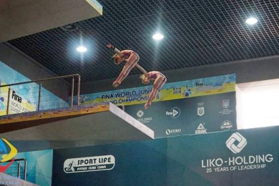 Харьковчане завоевали три золотые медали на чемпионате Украины по прыжкам в воду