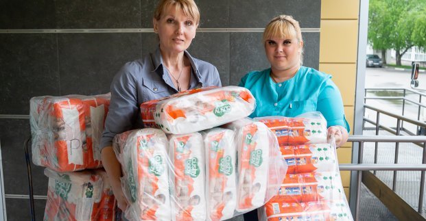 Роддомы Харькова бесплатно получат 7 тыс. упаковок подгузников