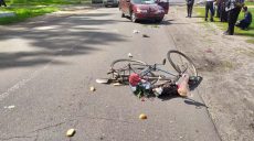 Под Харьковом «ВАЗ» сбил женщину, ехавшую на велосипеде