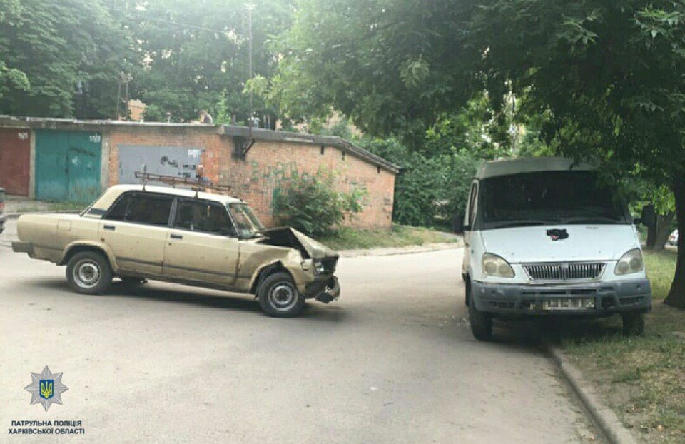 На Бучмы пьяный водитель устроил ДТП (фото)