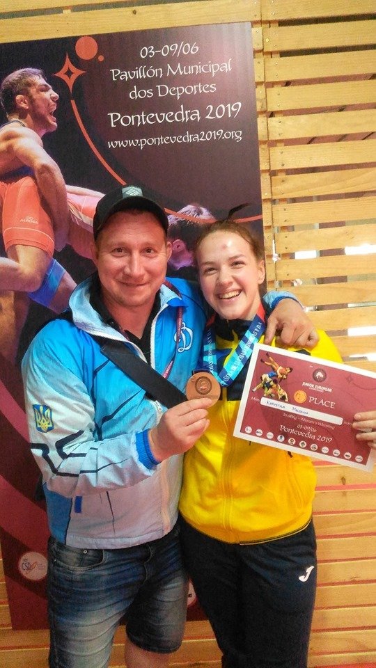 Харьковчанка выиграла «бронзу» чемпионата Европы по борьбе