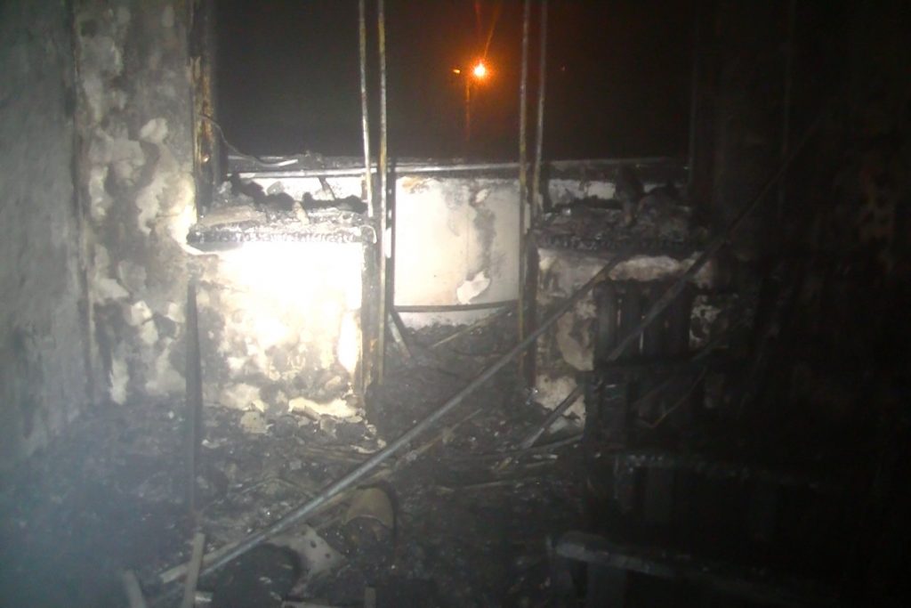 В Харькове в результате пожара погибла женщина (фото)
