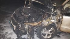 В Харькове ночью подожгли автомобиль