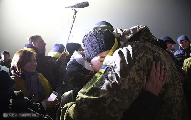 Боевики освободили четверых украинских пленных