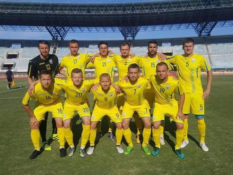 Дефлимпийская сборная Украины по футболу стала чемпионом Европы