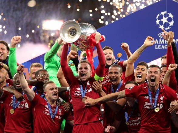 «Ливерпуль» стал обладателем Лиги чемпионов в этом году (фото)