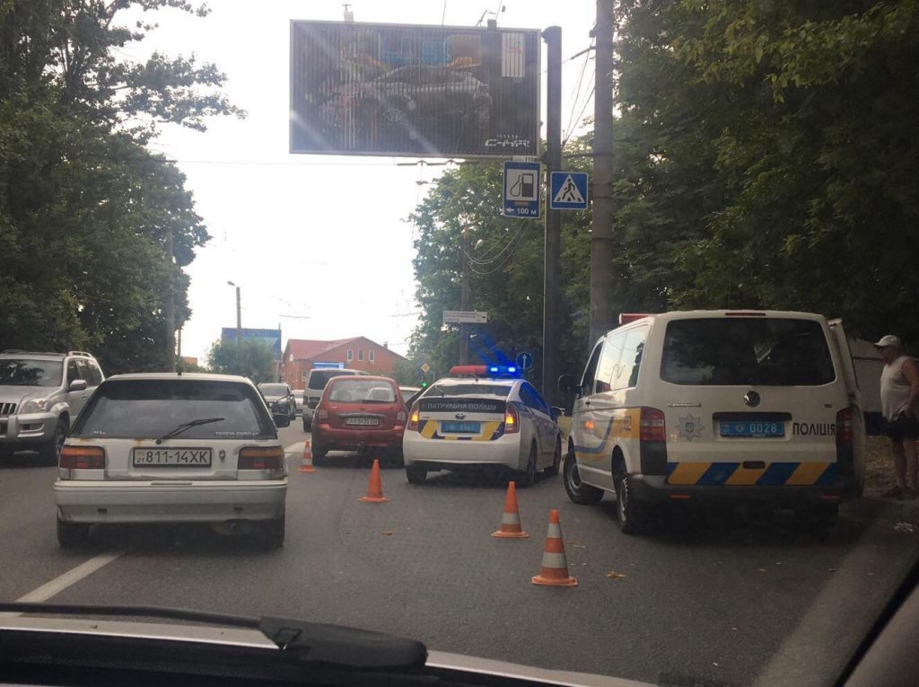 В посёлке Жуковского Lada врезалась в Opel (фото)