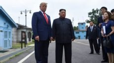 Трамп встретился с Ким Чен Ыном