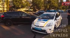 На Салтовке копы попали в ДТП (фото)